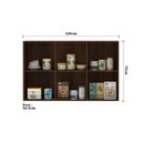 Ver imagem 3 de Armário para Cozinha 120 Cm 3 Portas Safira Luciane