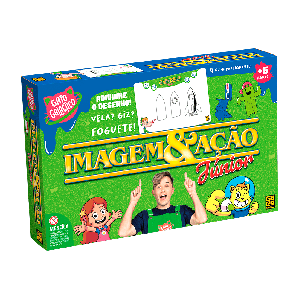 Jogo de Tabuleiro Adivinhe o Desenho - Toia