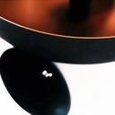 Ver imagem 6 de Pendente Meia Bola 40 Preto/Cobre Sala Cozinha Churrasqueira
