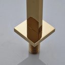 Ver imagem 7 de Torneira Misturador Lavabo Banheiro Duplo Comando Dourada