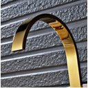 Ver imagem 5 de Torneira Misturador Lavabo Banheiro Duplo Comando Dourada