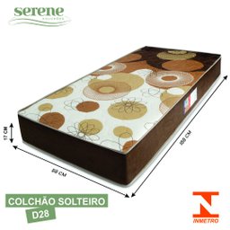 Colchão Serene Solteiro Densidade D28 – 88 X 188 X 17 Cm - 2