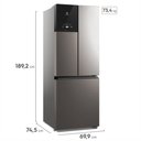 Ver imagem 3 de Refrigerador Electrolux Im7s 480l Inox 220v