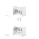 Ver imagem 6 de Conjunto Quarto de Bebê com Berço Minicama + Cômoda Girassol Branco Espresso Moveis