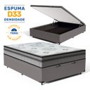 Ver imagem 3 de Cama Box Baú com Colchão Espuma D33 Pillow In Anjos Ortosleep Casal 138cm