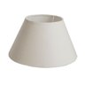 Cúpula Clássica de Abajur Luminária 23x14x36cm de Tecido Algodão Soquete Nacional Ref 21 Cor Bege - 2