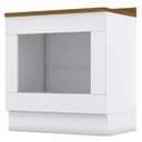 Ver imagem 1 de Balcao Forno Embutir com Tampo 80cm Americana Branco Nature Henn