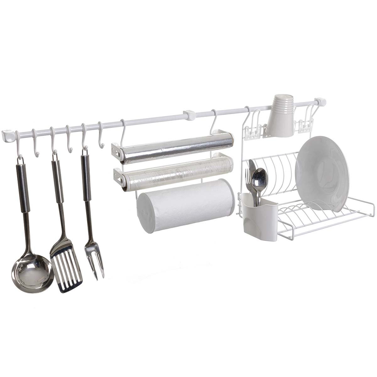 Organizador Cozinha Suspenso Kit C Metaltru Kit C Linha Requinte Master - 1