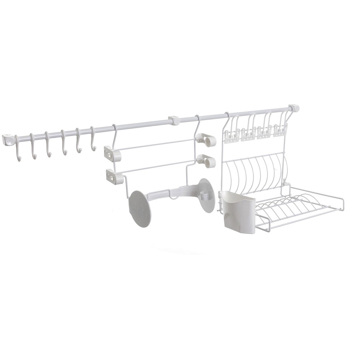 Organizador Cozinha Suspenso Kit C Metaltru Kit C Linha Requinte Master - 4