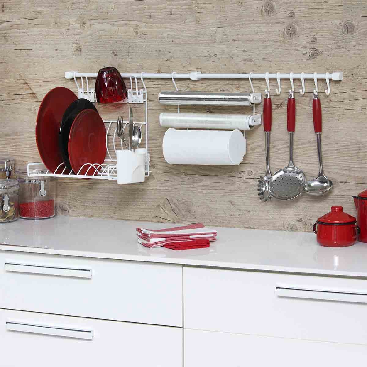 Organizador Cozinha Suspenso Kit C Metaltru Kit C Linha Requinte Master - 2