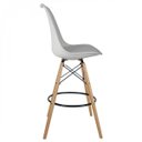 Ver imagem 5 de Kit 2 Banquetas Altas com Encosto Saarinen