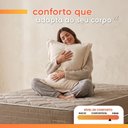 Ver imagem 4 de Bicama Articulável Solteiro Double Face Master Hotelaria com Colchão Madeira Marrom Herval