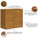 Ver imagem 4 de Cômoda para Quarto 10 Gavetas Melinda Freijó