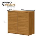 Ver imagem 2 de Cômoda para Quarto 10 Gavetas Melinda Freijó