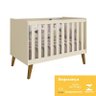 Berço Retrô Ayla Areia Fosco - Reller Móveis - 4