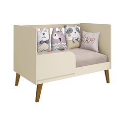 Berço Retrô Ayla Areia Fosco - Reller Móveis - 3