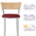 Ver imagem 3 de Kit com 3 Banquetas em Alumínio, Fibra Sintética e Tecido Impermeável Tc Zanutto Ráfia