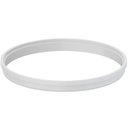 Ver imagem 1 de Porta Tampa Cega Redonda para Caixas de Inspeção Sifonadas Pvc Branca Esgoto Gordura de 250mm
