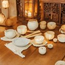 Ver imagem 3 de Incensario Buda em Po de Marmore 11,5cm