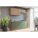 Ver imagem 1 de Cozinha Modulada Completa Botanic 5 Peças 2 Aéreos + 2 Balcões + 1 Complemento sem Pia M665