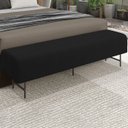 Ver imagem 2 de Puff Recamier 163 cm Pes Metal Baid Veludo SL 944 Peer