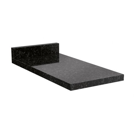 Tampo para Balcão de Cozinha 25cm Kappesberg B647 Preto Brilho.