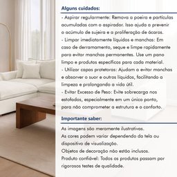 Sofá Modulado com Chaise e Almofadas Soltas M201 Base em Madeira Maciça - 12