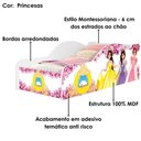 Ver imagem 4 de Cama Carro Solteiro Mdf 197x92 Cm 1155 Princesas Decmade