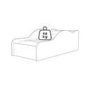 Ver imagem 6 de Cama Carro Solteiro Mdf 197x92 Cm 1155 Princesas Decmade