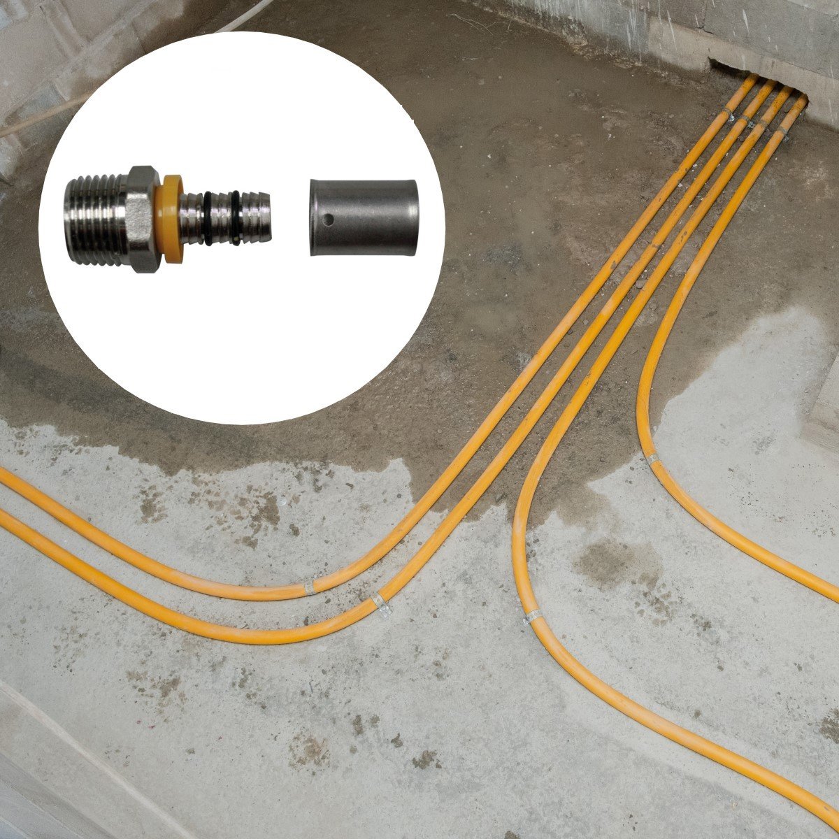 Conexão Fixa P/ Gás Rm 1/2'' 16mm Pex Multicamadas Astra - 2