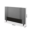 Ver imagem 3 de Cabeceira Casal Modena Dobuê Movelaria