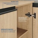 Ver imagem 7 de Balcão Planejado 2 Portas 70cm com Tampo Nara CabeCasa MadeiraOriginals Marrom/Avena