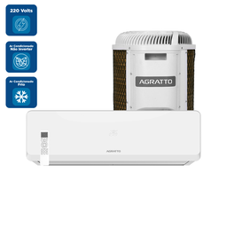 Ar Condicionado Split Hi Wall Agratto Fit 9000 Btu/h Frio Facst9f – 220 Volts - 2 Ar Condicionado Split Hi Wall Agratto Fit 9000 Btu/h Frio Facst9f – 220 Volts - 2