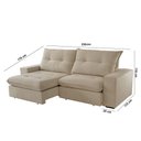 Ver imagem 6 de Sofá Athenas Veludo 02 Módulos 90 Cm B25cm Meu Sofá Online