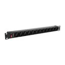 Ver imagem 2 de Protetor Eletronico C- 12 Tomadas P- Rack - Epr 212+ 4824303