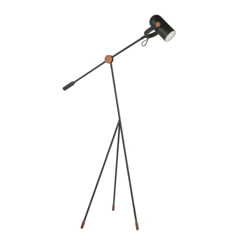 Luminária de Piso Ferro Acrílico Yamamura