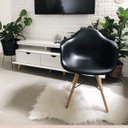 Ver imagem 3 de Kit 2 Cadeiras Eames Arm Dsw-m Empório Tifanny Preto