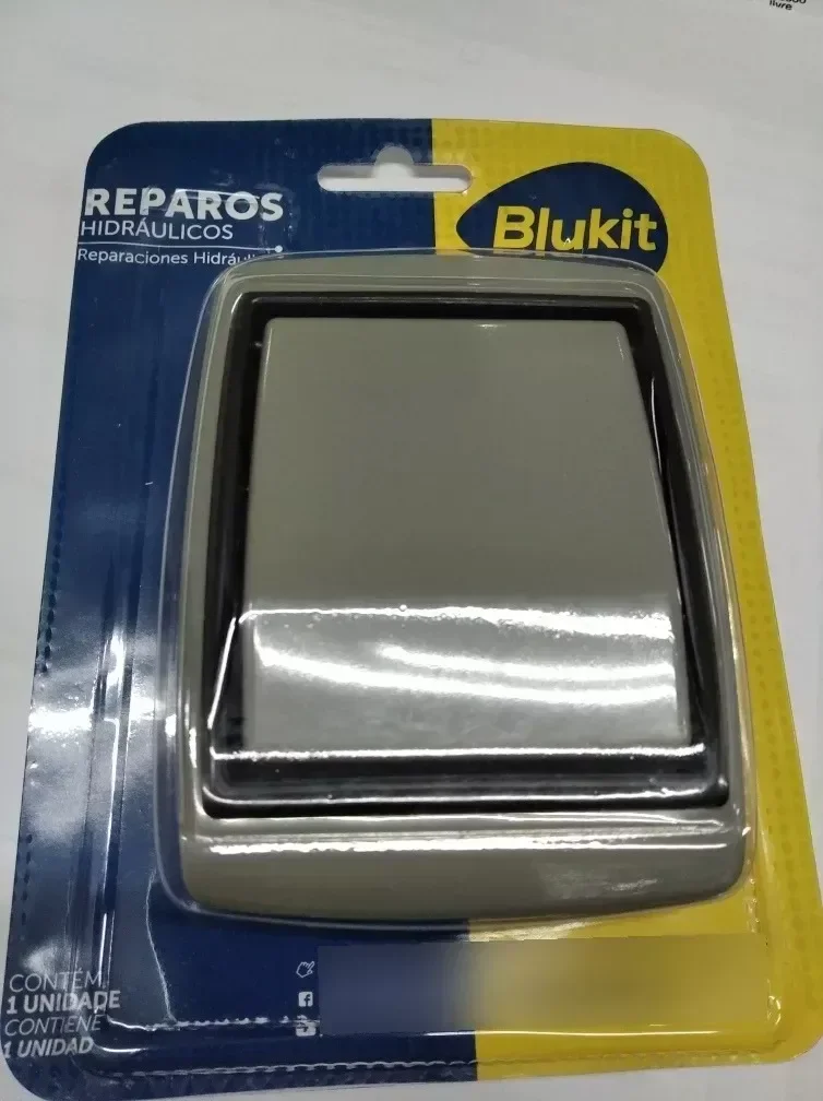 Ver imagem 2 de Acabamento P/ Válvula Hydra Luxo Cinza em Abs - Blukit