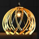 Ver imagem 1 de Luminária Teto tipo Pendente em MDF - Completa