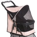 Ver imagem 2 de Carrinho Pet Lecco Rosa (Até 15 Kg) - Galzerano