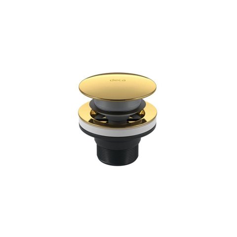 Válvula para Lavatório Deca Click 1601.gl.cli Gold