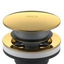 Ver imagem 2 de Válvula para Lavatório Deca Click 1601.gl.cli Gold