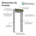 Ver imagem 3 de Porta-geladeira 83 Cm 1 Porta Basculante Branco/verde Vik Madesa
