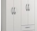 Ver imagem 3 de Guarda-Roupa 6 Portas NT 5130 Branco - Notável