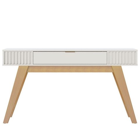 Aparador para Sala 1 Gaveta 136 Cm Riviera Off White Freijo Colibri