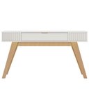 Ver imagem 1 de Aparador para Sala 1 Gaveta 136 Cm Riviera Off White Freijo Colibri