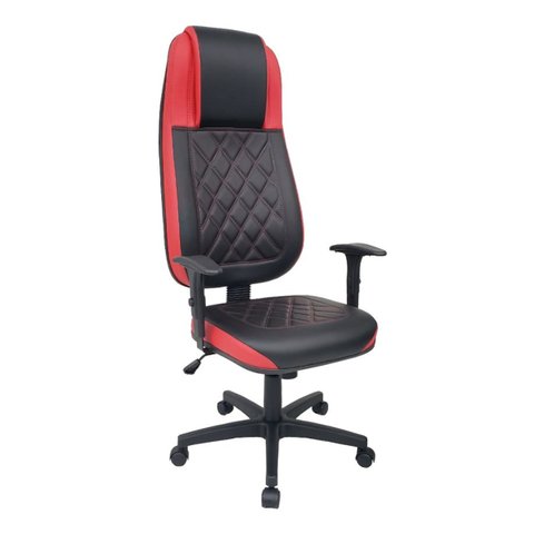 Cadeira Gamer para Home Office Linha Gamer Blenda Vermelho