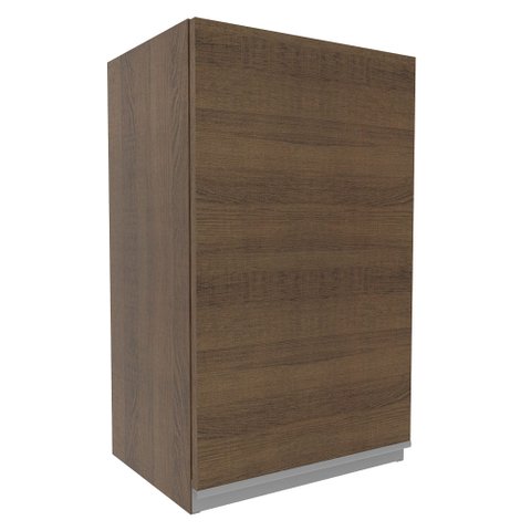 Armário Aéreo Madesa Glamy 40 cm 1 Porta Rustic Cor:Rustic