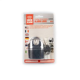 CADEADO LOCK ALARM MODELO K206A - 5