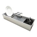 Ver imagem 1 de Canal Organizador Calha P/ Cozinha Escorredor Pia Umida 75cm Technox